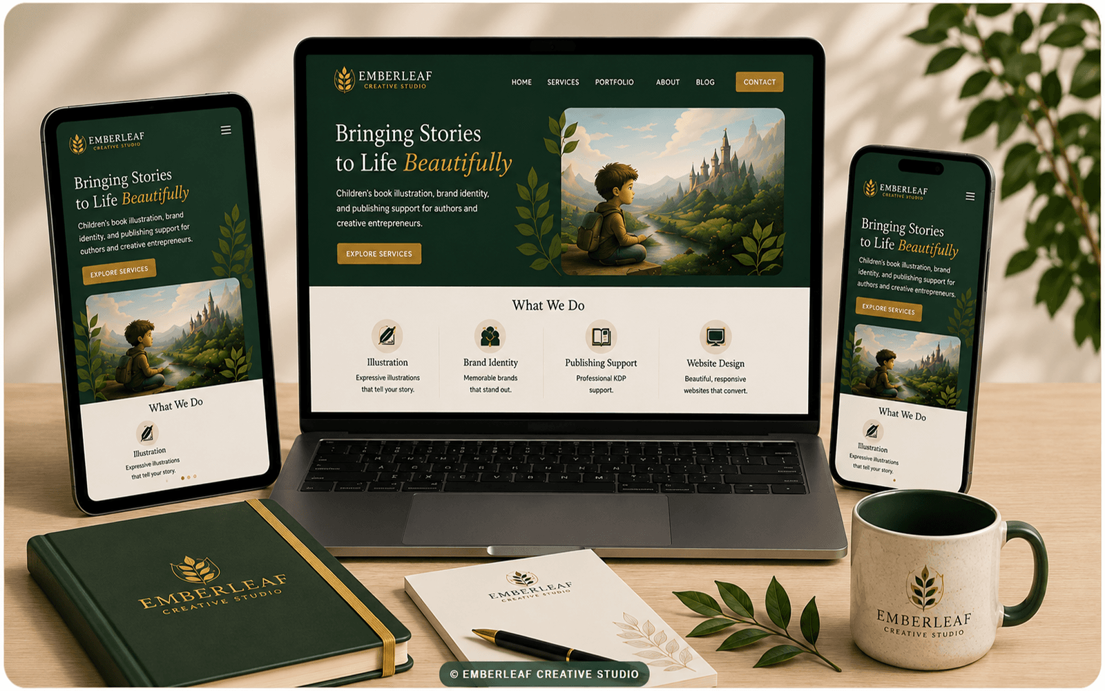 Responsive Creative Business Website
